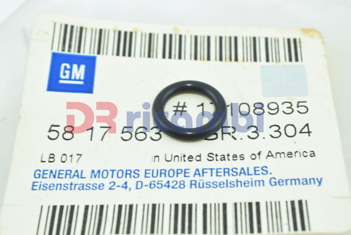 ANELLO TENUTA INF INIETTORE OPEL ASTRA G F VECTRA B - OPEL 5817563 GM 17108935