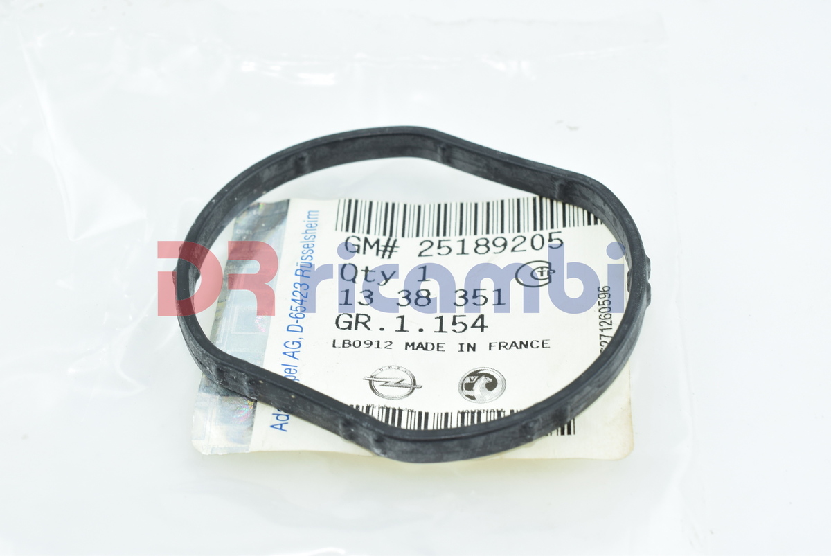 GUARNIZIONE TERMOSTATO OPEL ASTRA H CORSA D ZAFIRA B - OPEL 1338351 GM 25189205