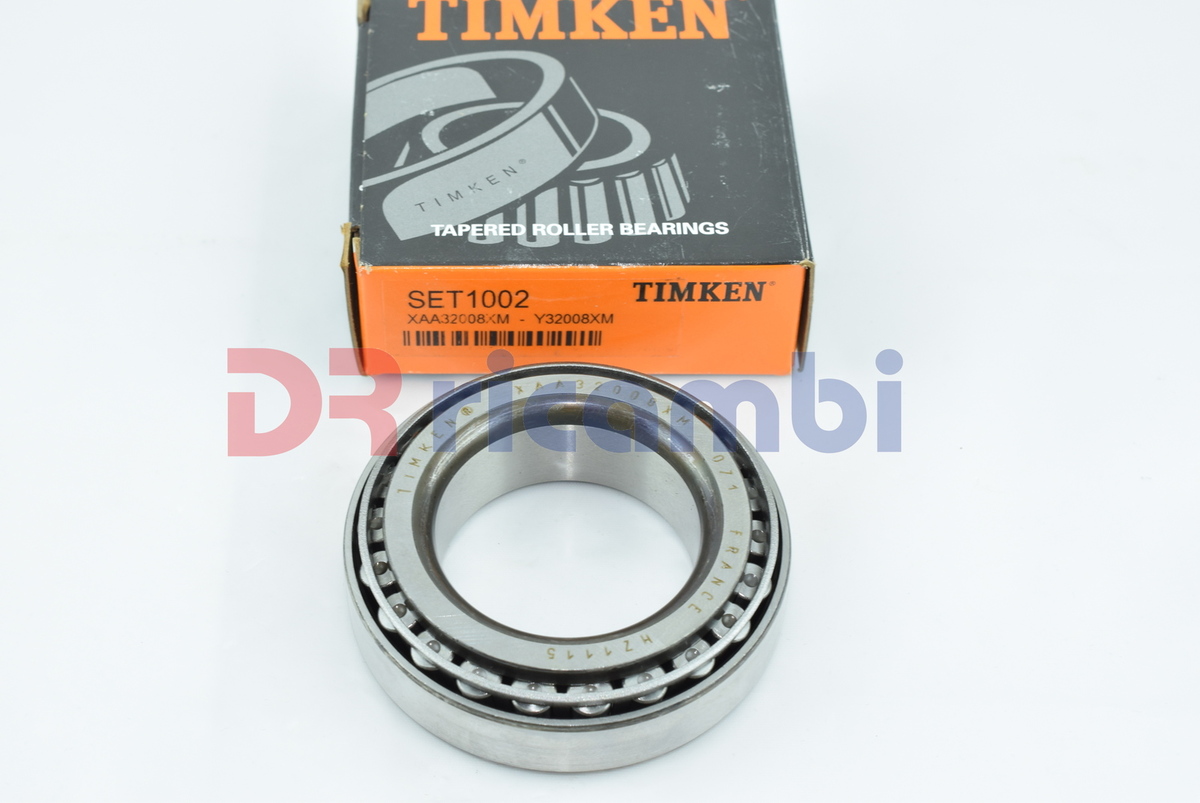 CUSCINETTO A RULLI CONICI DIFFERENZIALE TIMKEN XAA32008XM-Y32008XM - D. 40x68x19