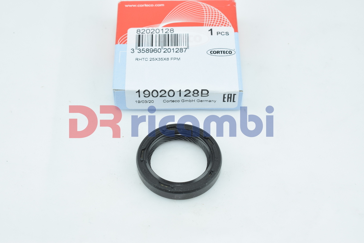 PARAOLIO SEMIMPRESA CAMBIO PER HYUNDAI KIA MITSUBISHI CORTECO 19020128B  25x35x6