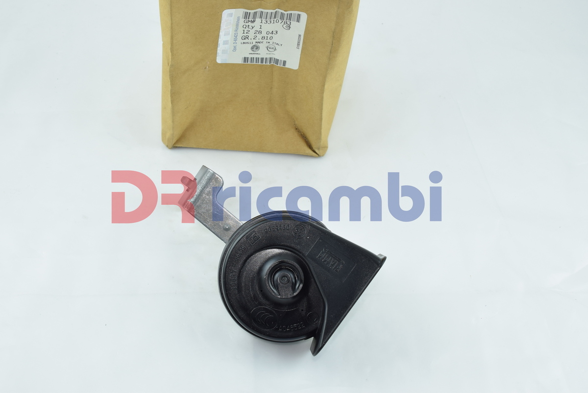 TROMBA CLACSON AVVISATORE ACUSTICO CON STAFFA OPEL ZAFIRA B ASTRA H - 13310783