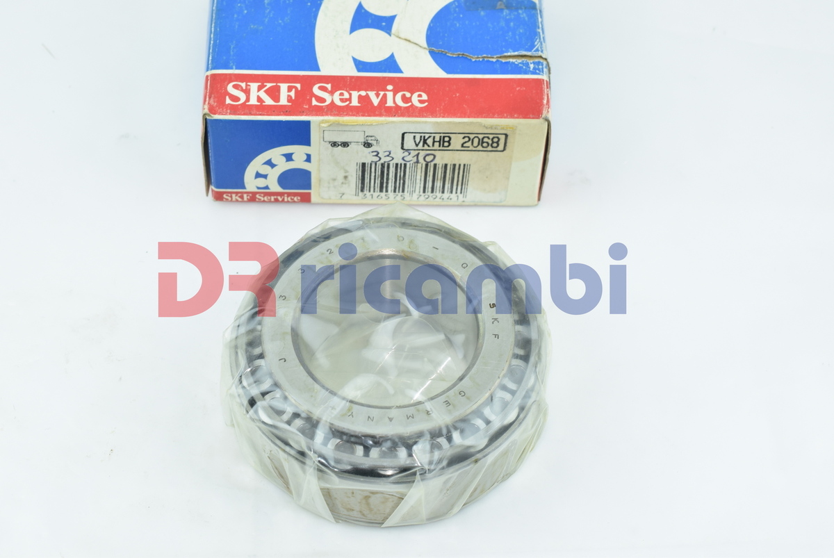 CUSCINETTO A RULLI CONICI VEICOLI INDUSTRIALI SKF 33210/Q BKHB2068 - D. 50x90x32