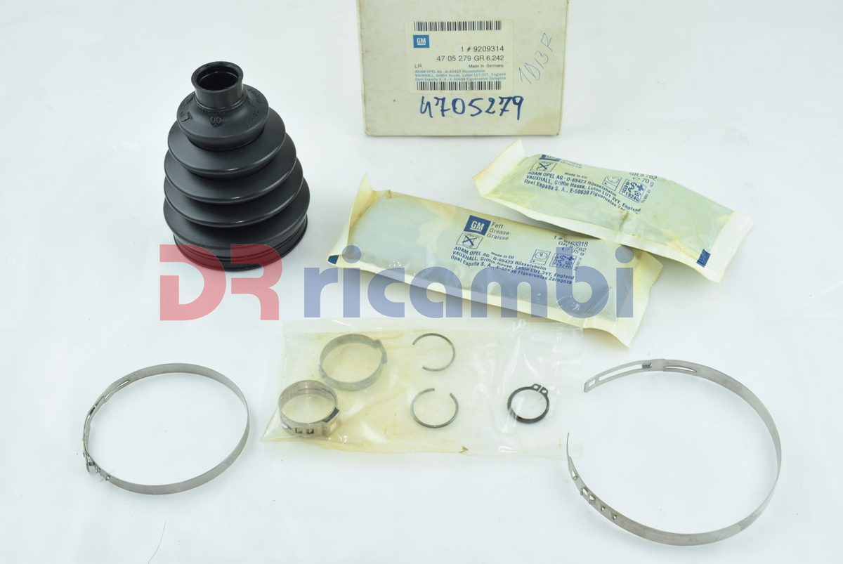 KIT SOFFIETTO GIUNTO EST DX SEMIASSE SOSP ANT OPEL AGILA A  OPEL 4705279 9209314