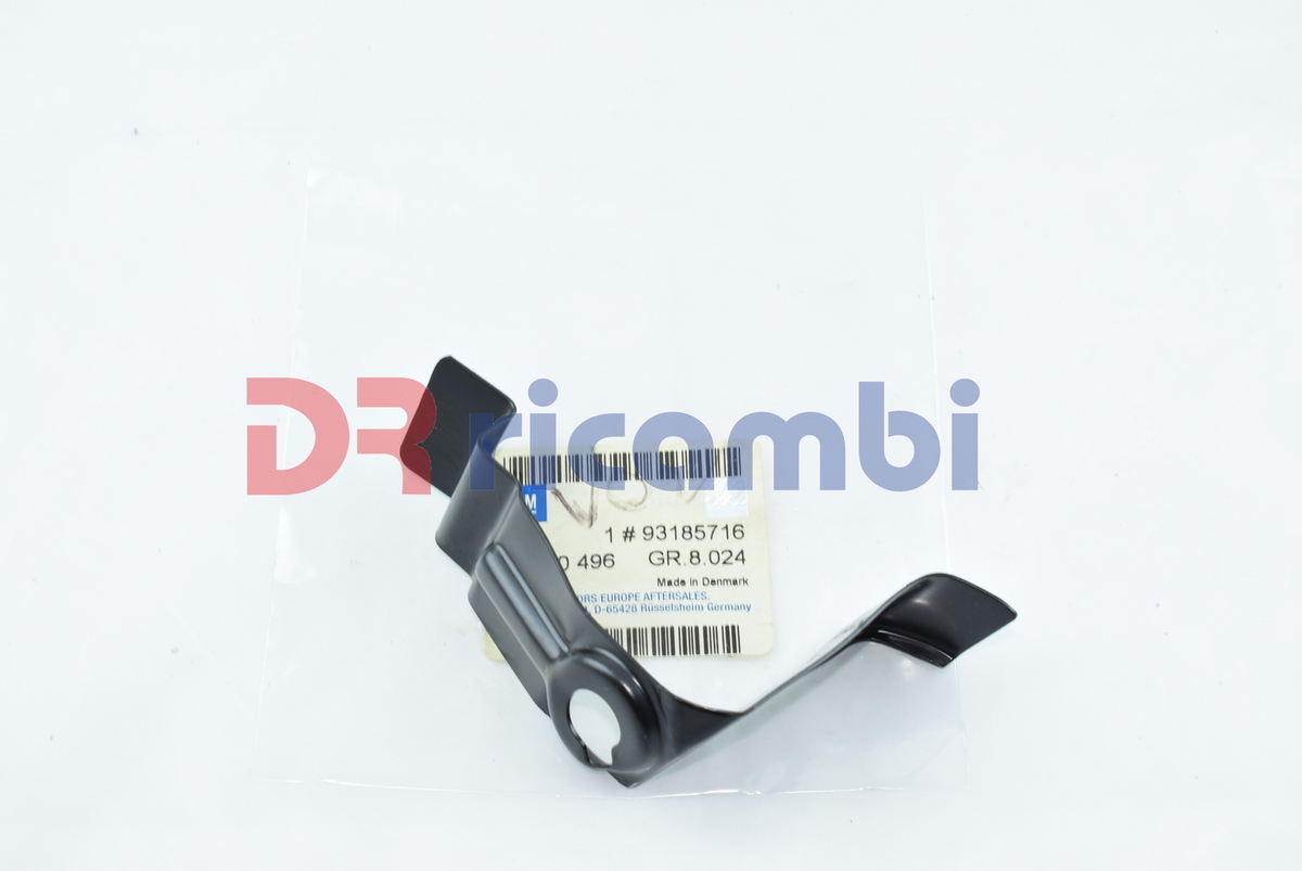 STAFFA SUPPORTO GOMMA COFANO LATERALE DX PARAURTI ANT. OPEL ZAFIRA B - 93185716