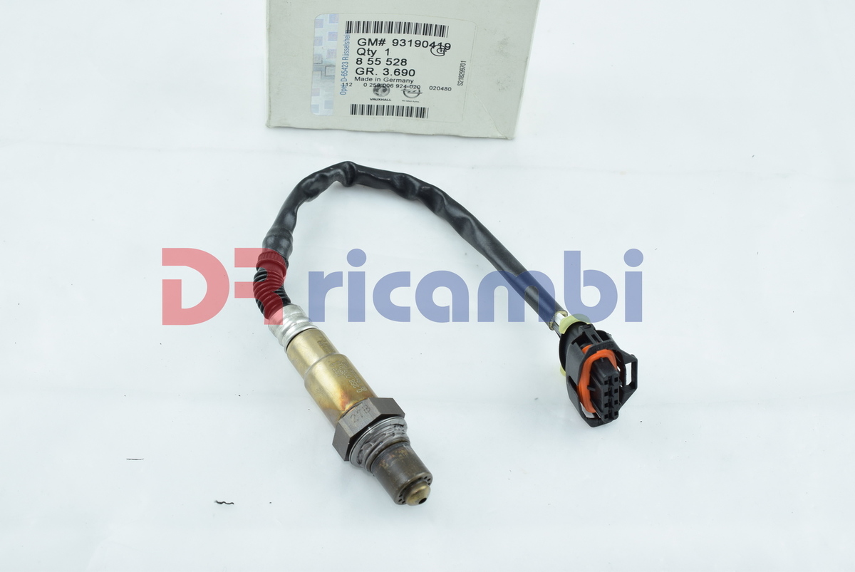 SONDA LAMBDA OPEL MERIVA TIGRA ASTRA CORSA AGILA ZAFIRA - OPEL 855528 - 93190419