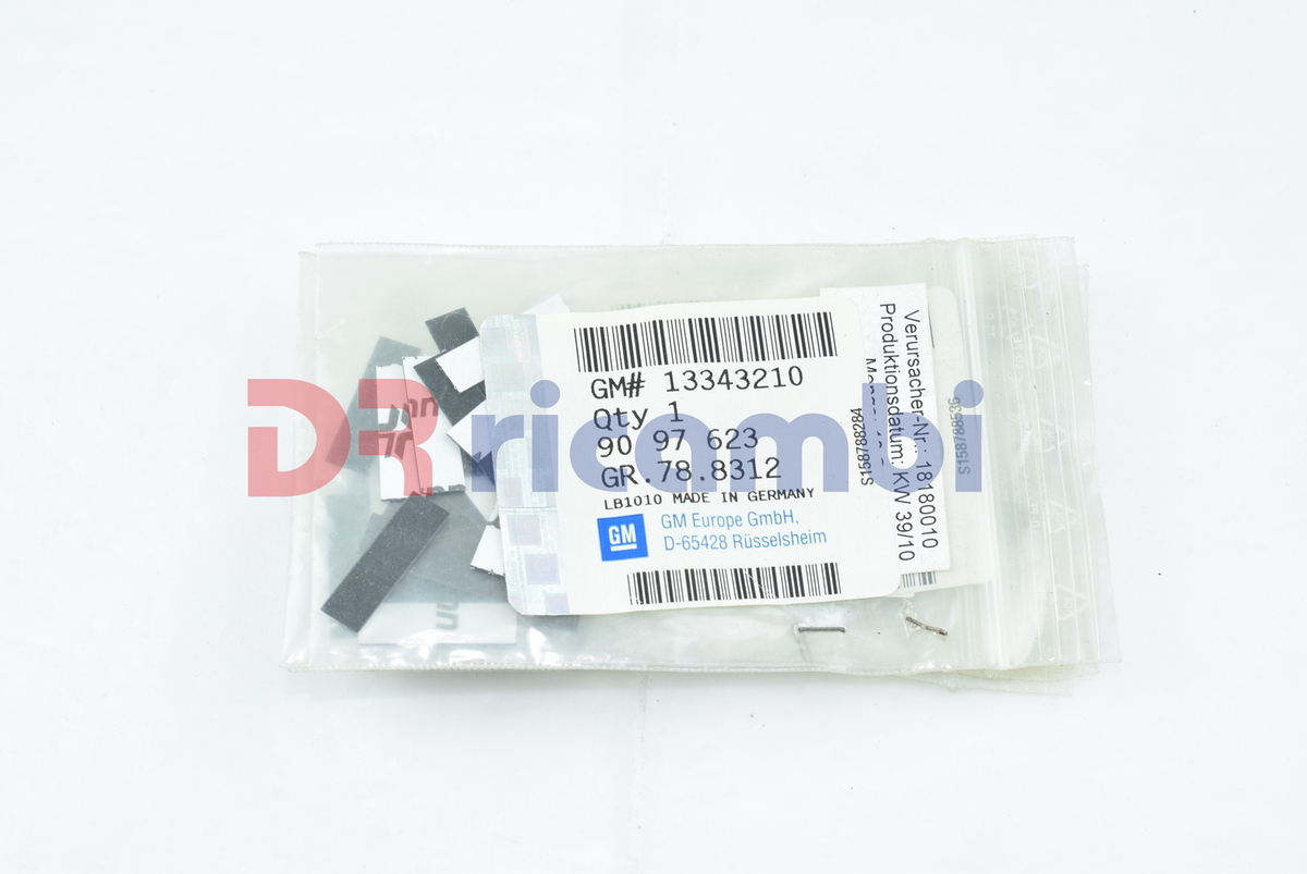 KIT DISTANZIALI ADESIVI NERO - OPEL 9097623 GM 13343210