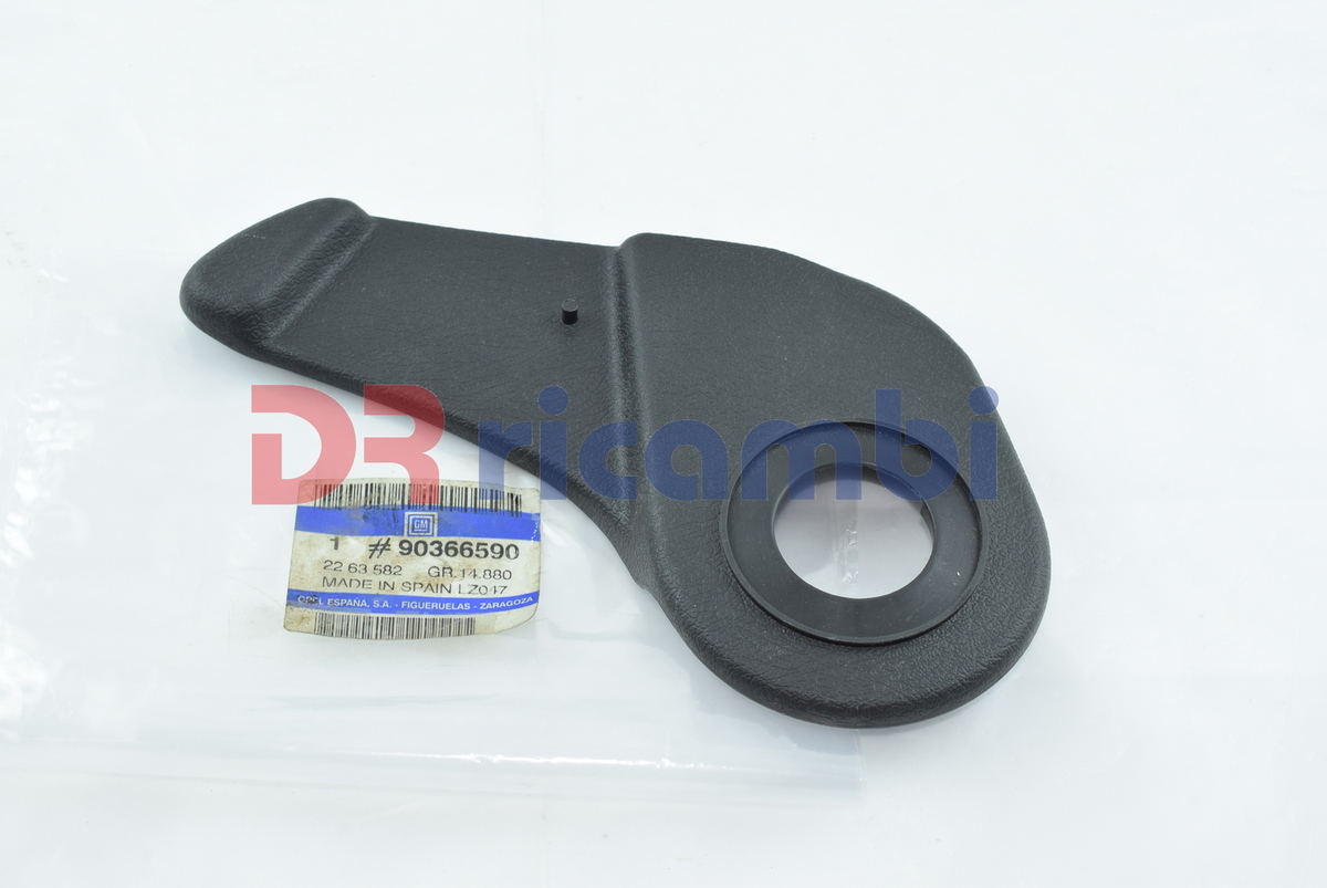 COPERTURA PROTEZIONE IN PLASTICA SEDILE ANT SX NERO OPEL GT CORSA B - 90366590