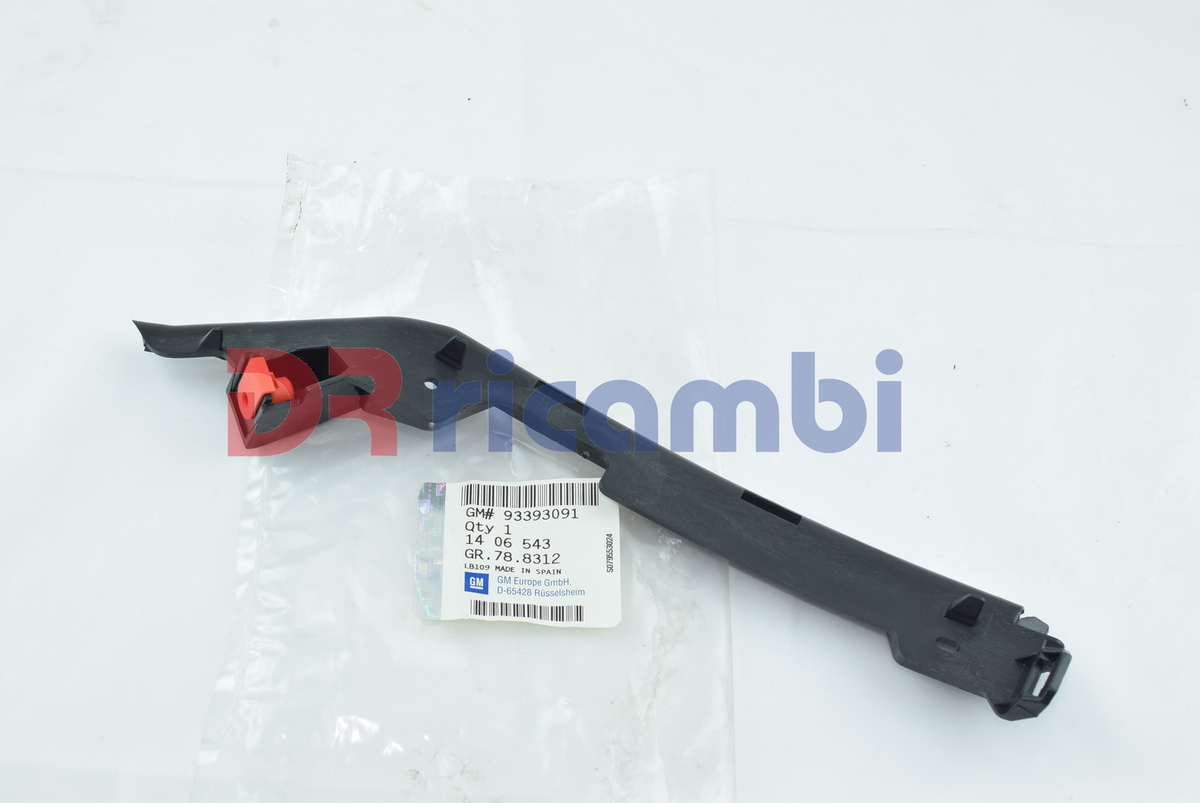 GUIDA SUPPORTO PARAURTI ANTERIORE SINISTRO OPEL MERIVA A - OPEL 93393091