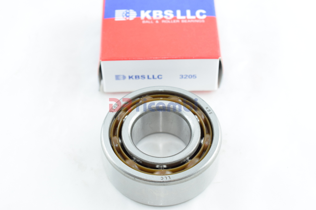 CUSCINETTO RIGIDO A DUE CORONE DI SFERE KBS 3205 TN SKF 3205ATN9 D. 25x52x20,6