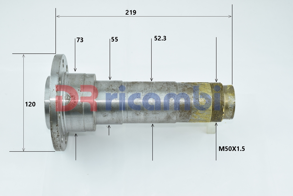 MANICOTTO CANNOCCHIALE ASSALE PONTE POSTERIORE  PER OM FIAT 615 N  615 N1 DR1306