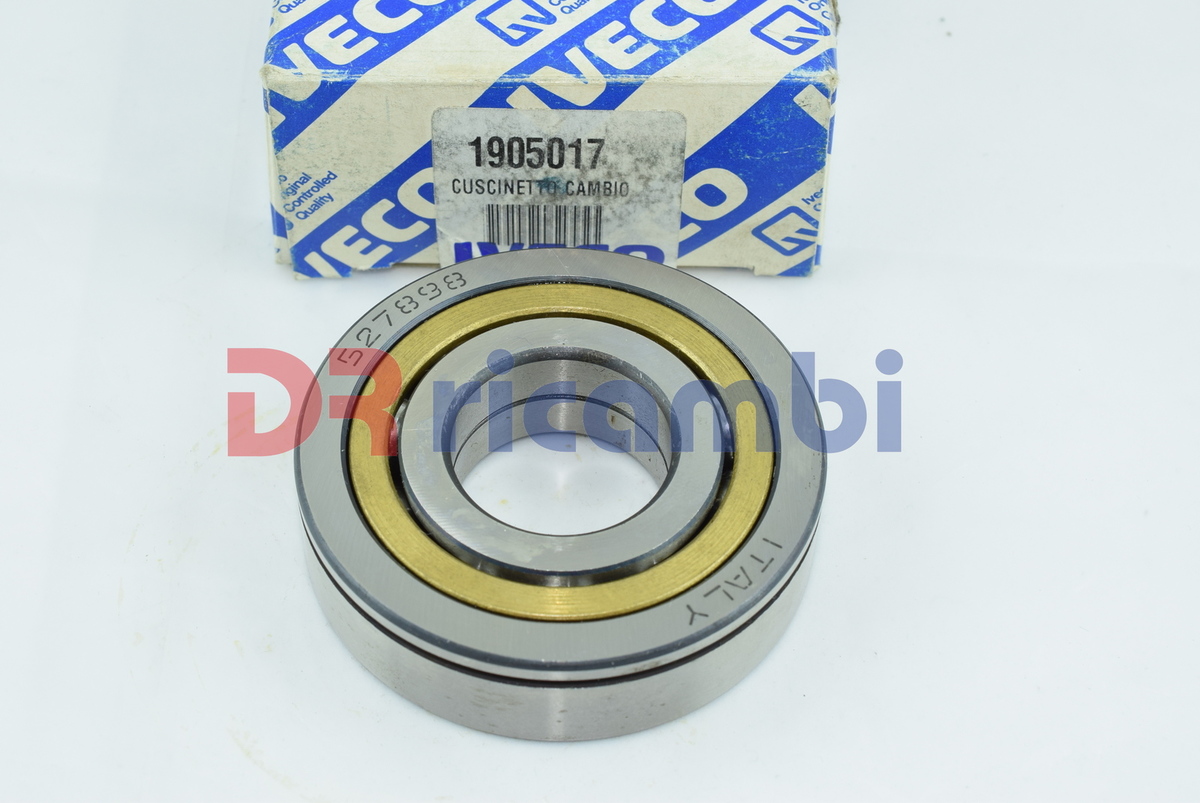 CUSCINETTO A SFERE CAMBIO ZF FAG 527898 SKF QJ306N MA/C3 IVECO 1905017 30x72x19