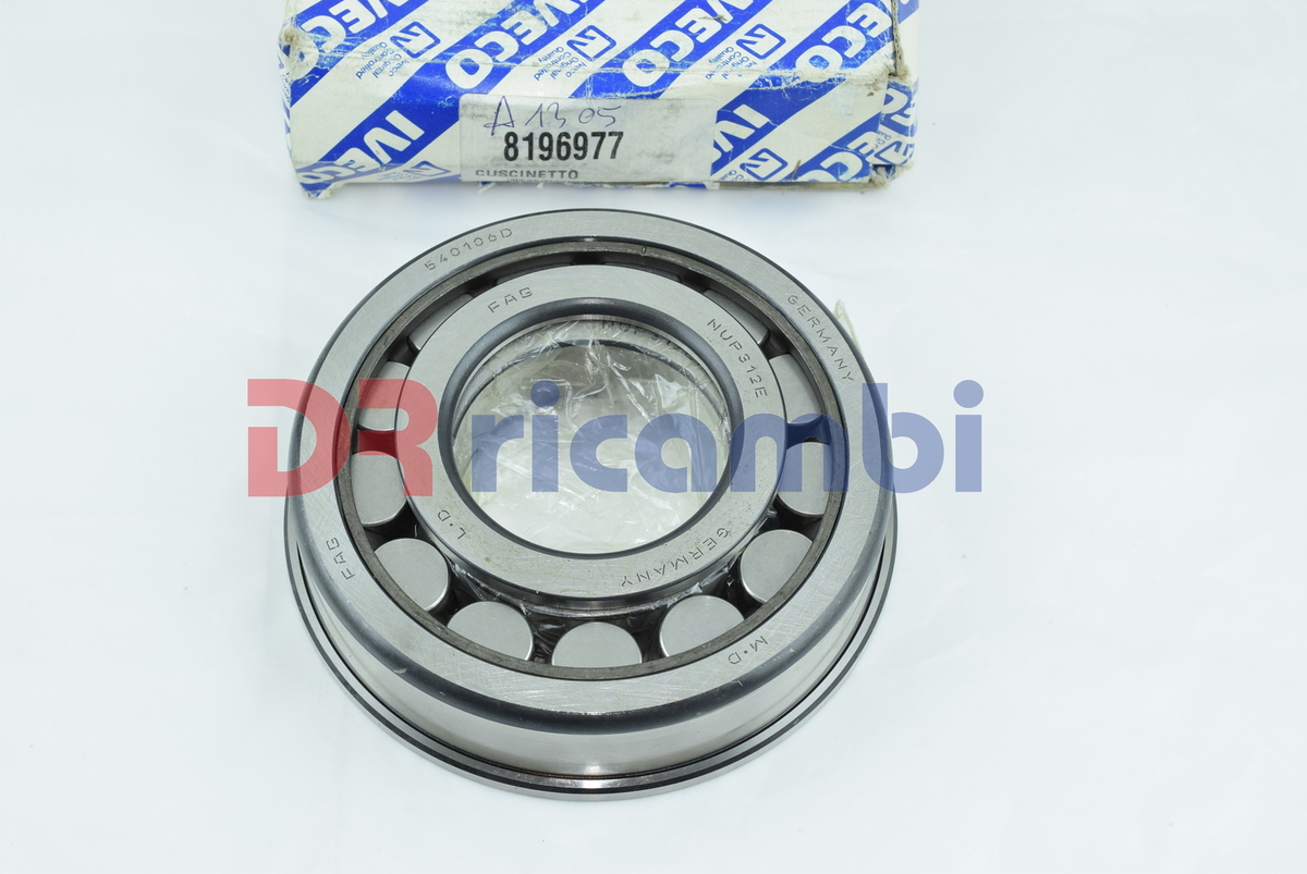 CUSCINETTO CAMBIO VEICOLI INDUSTRIALI IVECO 8196977 FAG 540106 NUP312E 60x130x31