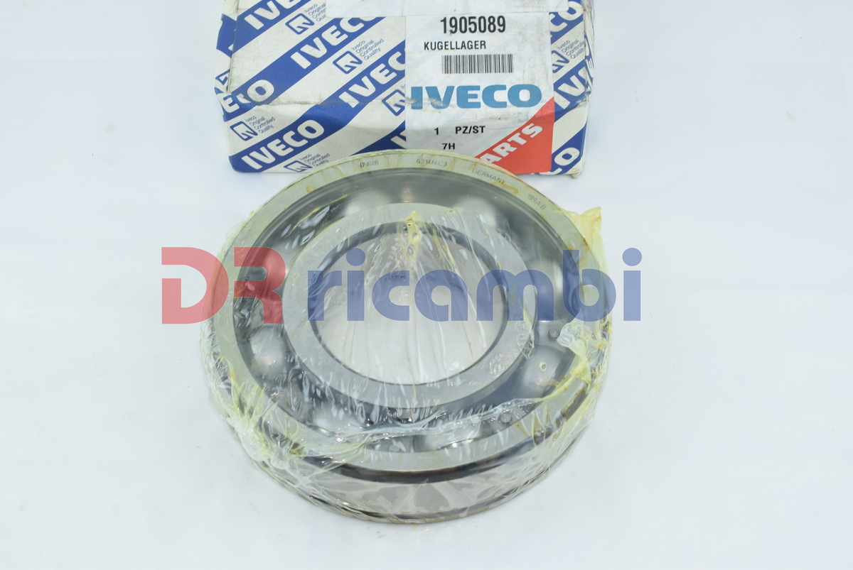 CUSCINETTO A SFERE CAMBIO MANUALE PER IVECO 1905089 6314 N-C3 D. 150x70x35