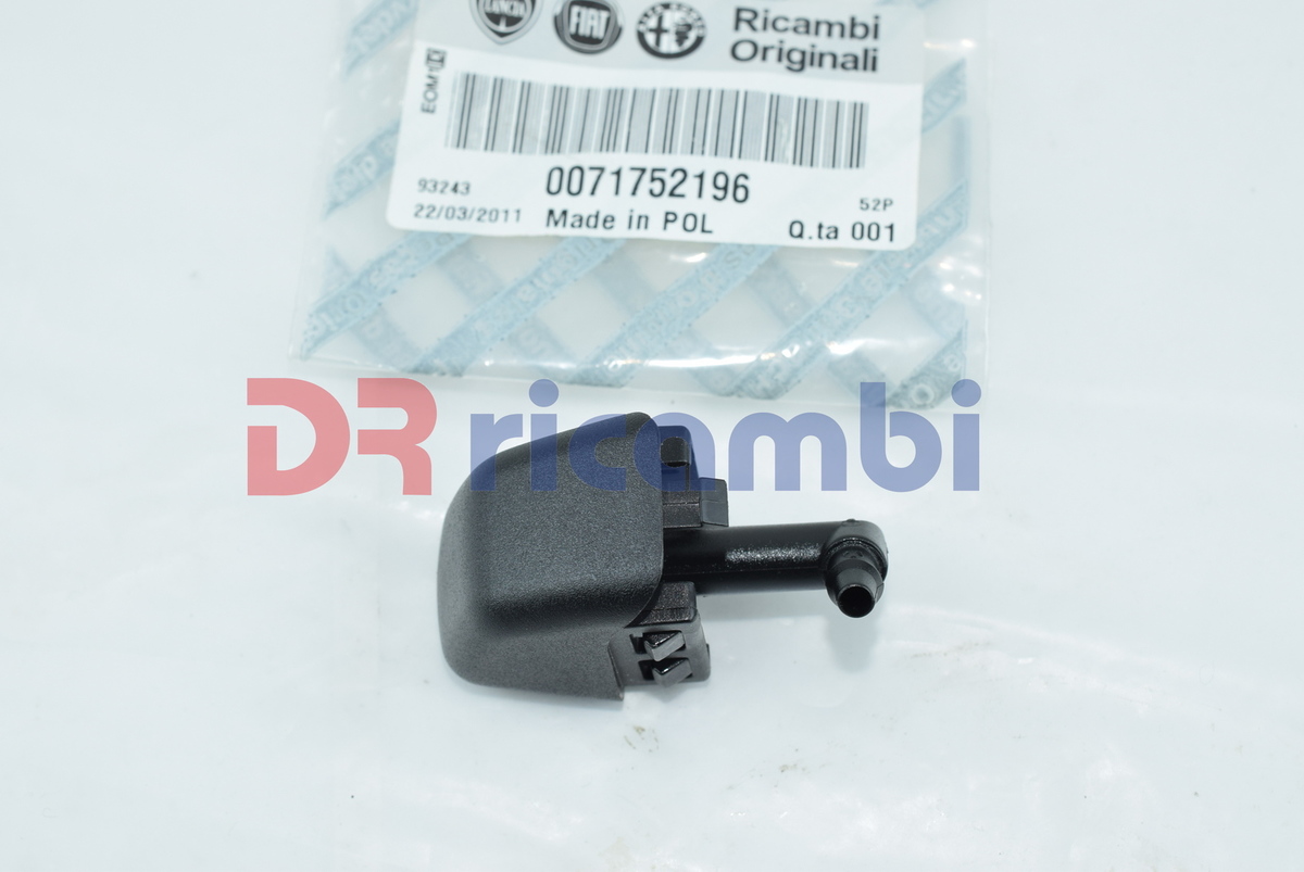 SPRUZZATORE TERGIVETRI ANTERIORE FIAT 500 ABARTH PANDA  OE 71752196 735540380 