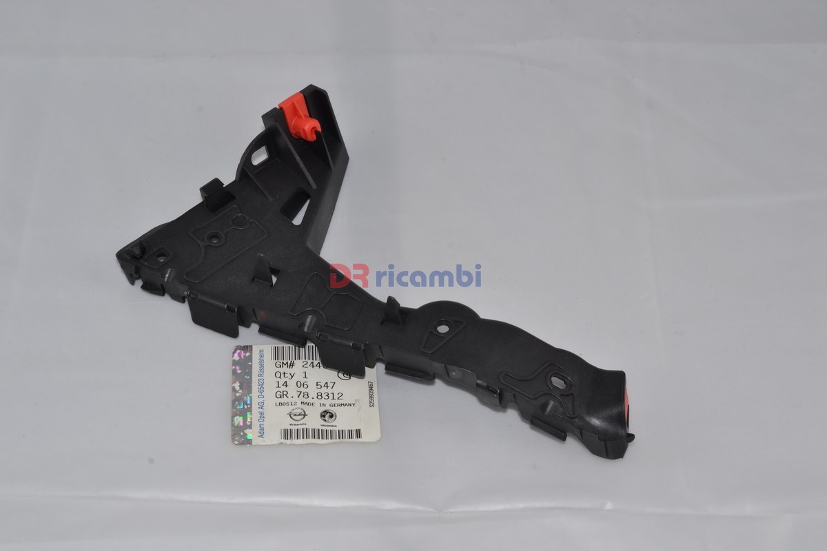 SUPPORTO STAFFA GUIDA PARAURTI ANTERIORE SINISTRO OPEL ASTRA H - OPEL 24460283