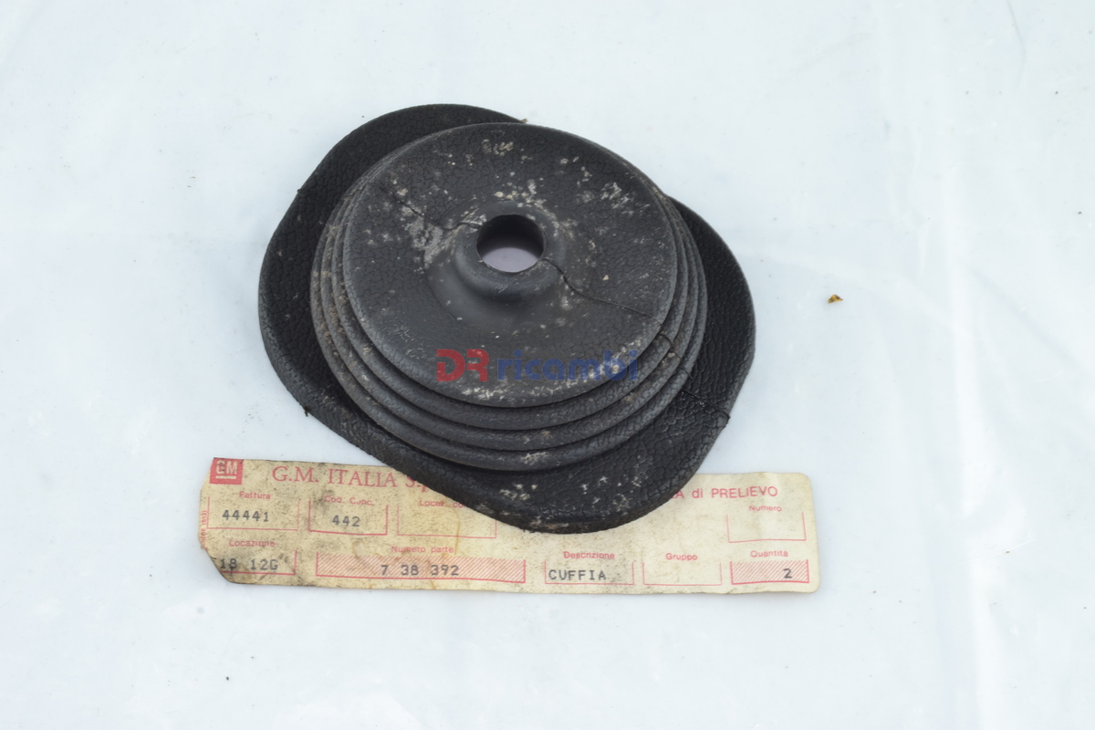 CUFFIA SOFFIETTO ASTA LEVA CAMBIO AUTO VETTURA OPEL DELL'EPOCA - OPEL 90030732