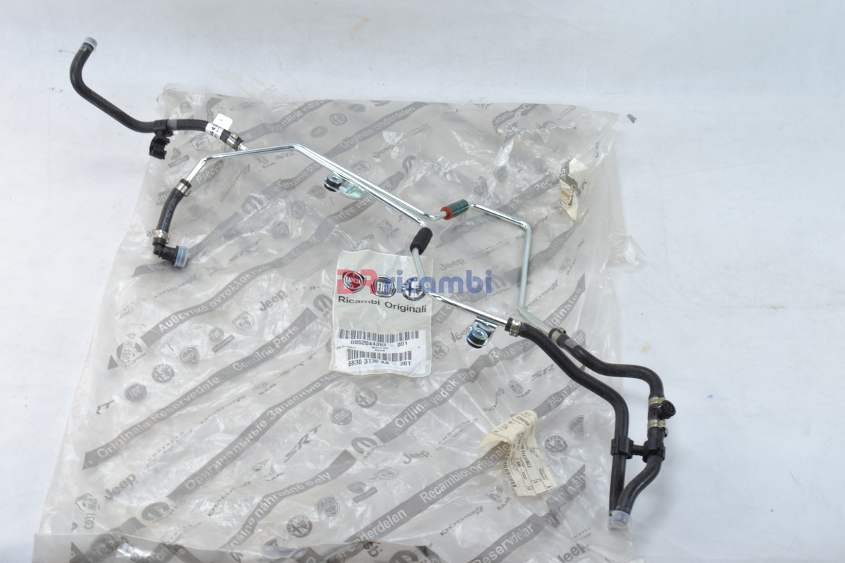 TUBO CONDOTTO FLESSIBILE RADIATORE FIAT 500L - FIAT 52044393