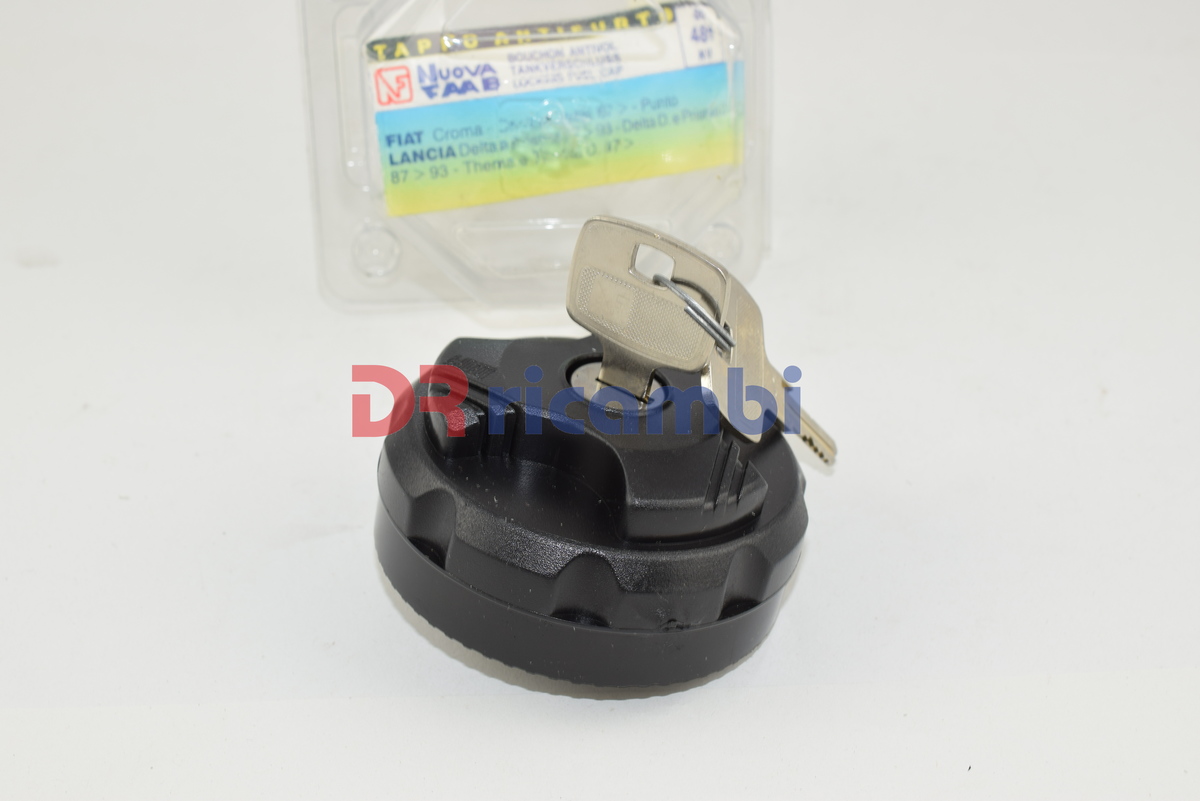 TAPPO SERBATOIO CARBURANTE PER ALFA 145 FIAT CROMA LANCIA DELTA THEMA FAAB QD481