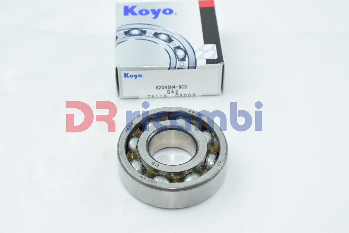 CUSCINETTO A SFERE TRATTATO TERMICAMENTE  SUZUKI KOYO 6204SH4-9C3 - 09262-20069