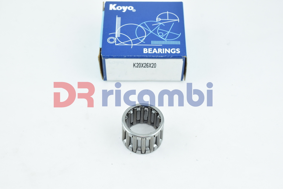 CUSCINETTO GABBI A RULLI CAMBIO DIFFRENZIALE AUTOMOTIVE INDUSTRIA KOYO K20X26X20