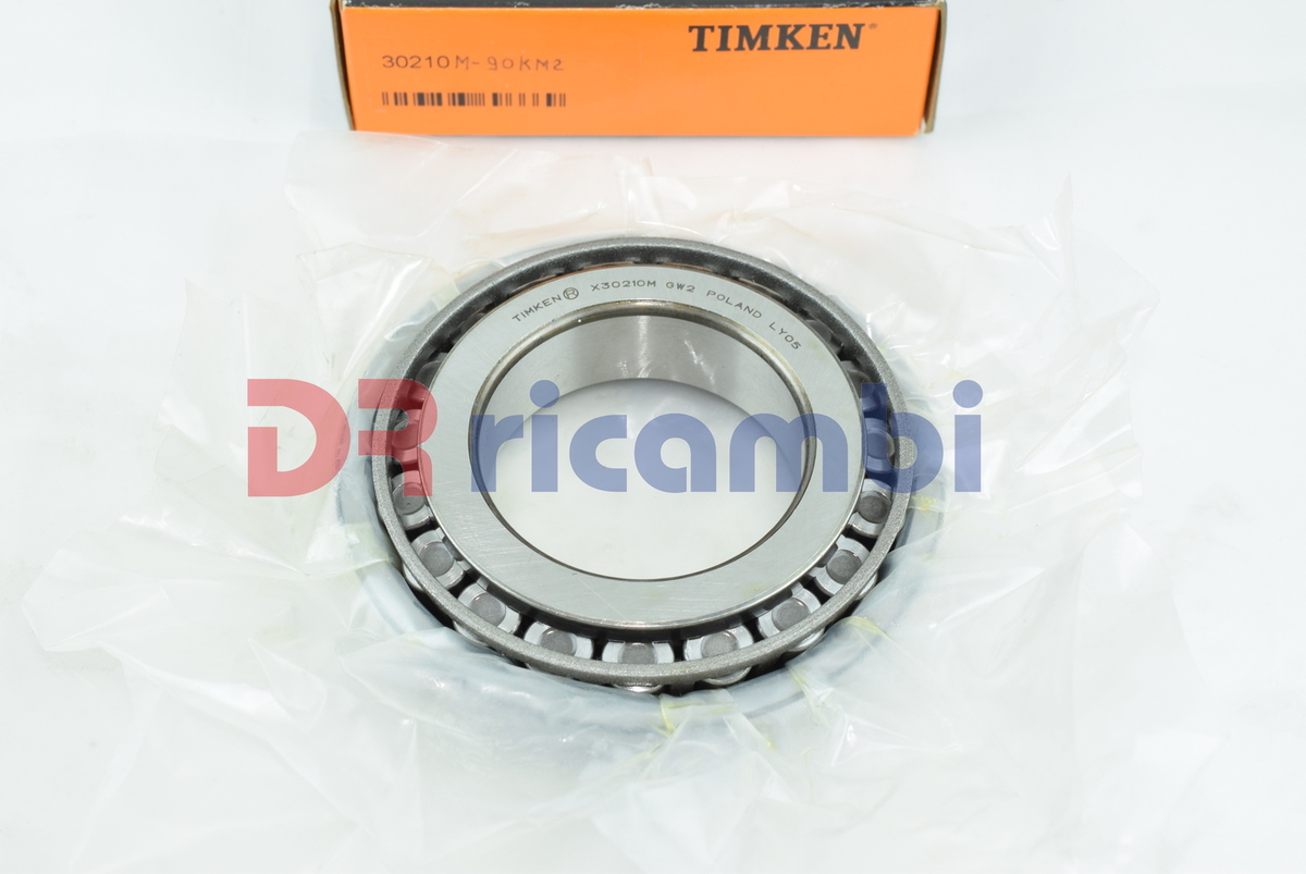 CUSCINETTO A RULLI CONICI CAMBIO TRATTORE SAME TIMKEN 30210M-90KM2  50x90x21.75