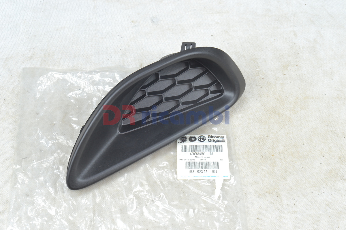 MOSTRINA DESTRA ORIGINALE PARAURTI ANTERIORE FIAT 124 Spider - FIAT 6000614190