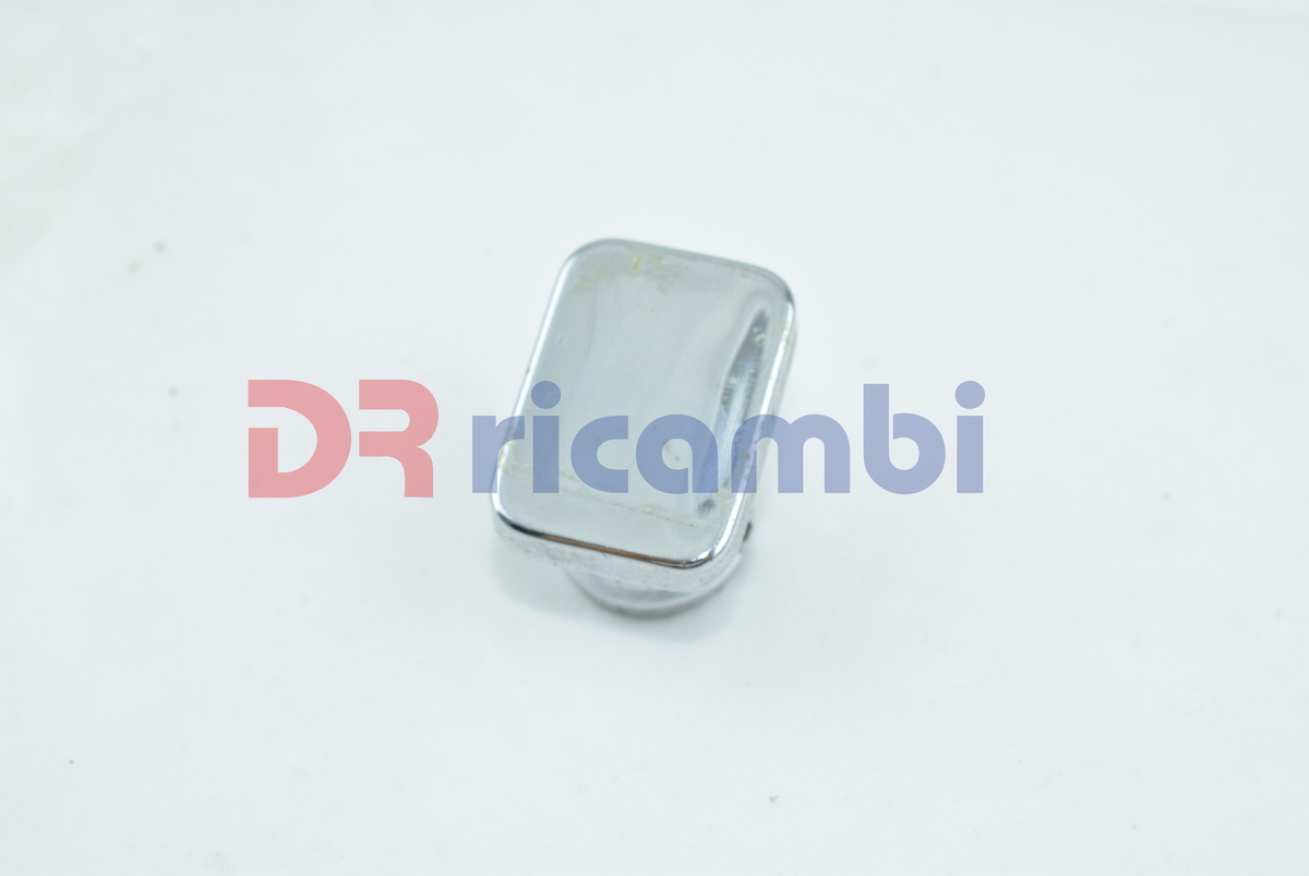 TAPPO BOTTONE PLASTICA CROMATA PER AUTOBIANCHI A112 - DR RICAMBI DR1353