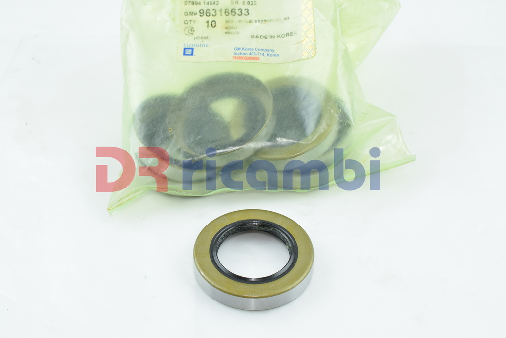 PARAOLIO ANELLO DI TENUTA MOZZO RUOTA POST.  DAEWOO MATIZ 96316633 D. 32x52x9.5