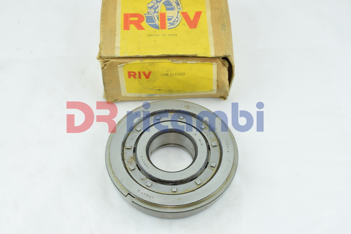 CUSCINETTO A RULLI CILINDRICI CAMBIO DIFFERENZIALE RIV 13801A D. 45x120/129.7x29