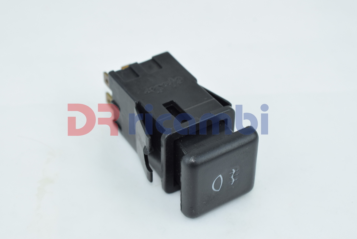 INTERRUTTORE NERO LUCI RETRONEBBIA PER FIAT 132 ARGENTA RESTYLING - ANSOR 725