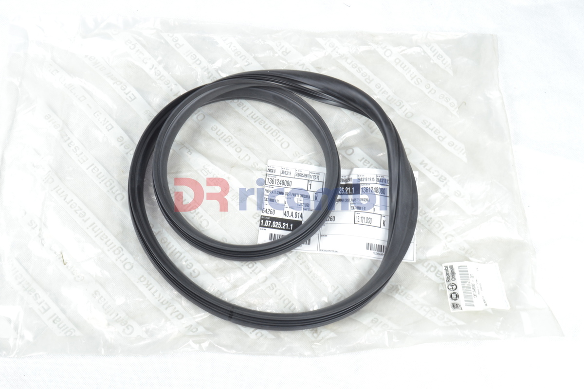 GUARNIZIONE PROFILATO GOMMA PARETE DIVISORIA FIAT FIORINO QUBO - FIAT 1361248080