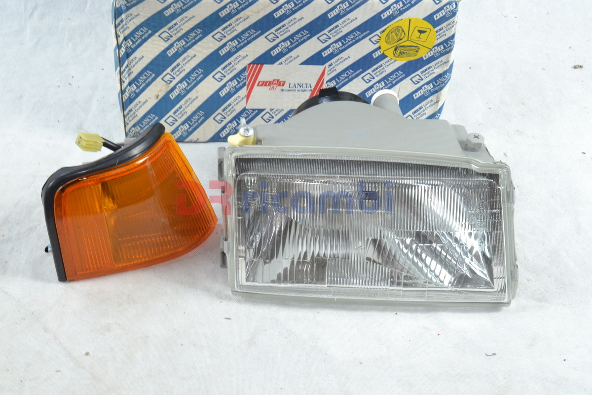 FARO PROIETTORE PRINCIPALE ASIMMETRICO ORIGINALE ANT DX FIAT UNO - FIAT 7642685