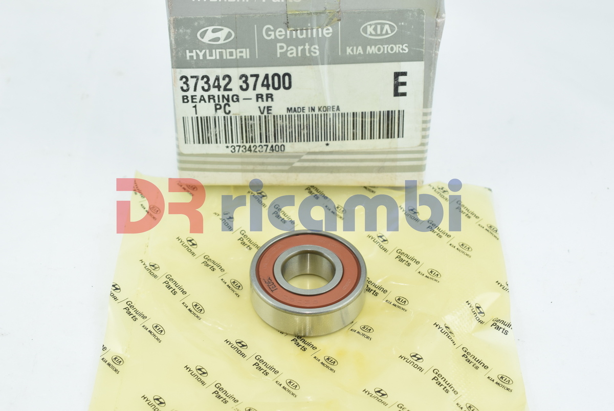 CUSCINETTO ASFERE A GOLA PROFONDA SIGILLATO POST. ALTERNATORE HYUNDAI 3734237400