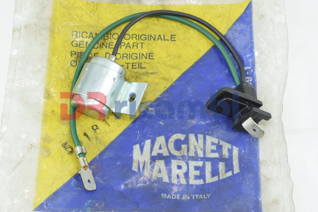 CONDENSATORE PUNTE PLATINATE FIAT 126 700 PANDA 900  UNO 45 MARELLI 056181183010