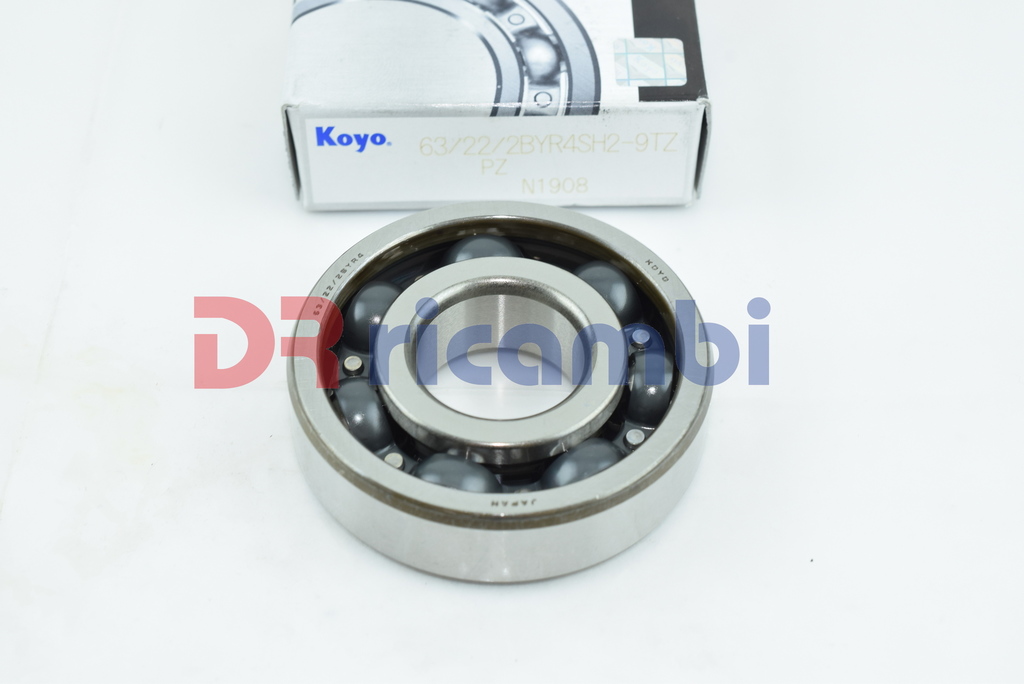 CUSCINETTO A SFERE MOTORE YAMAHA KOYO 63/22/2BYR4SH2-9T2  93306372Y1 D. 22x56x15