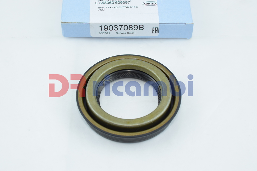 PARAOLIO SEMIASSE CAMBIO BMW MINI CLIPER 1.4D 19037089B 23117550058 40x62/67x9.9