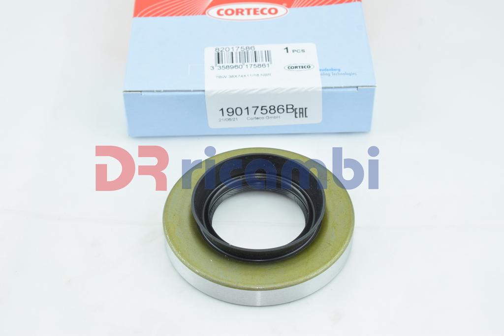 PARAOLIO DIFFERENZIALE PONTE POST. TOYOTA HILUX LAND CRUISER 19017586B  38x74x11