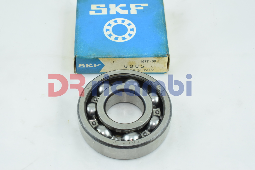 CUSCINETTO A SFERE RUOTA POSTERIORE FIAT 850 SKF 6305 FIAT 26204059 - D.25x62x17