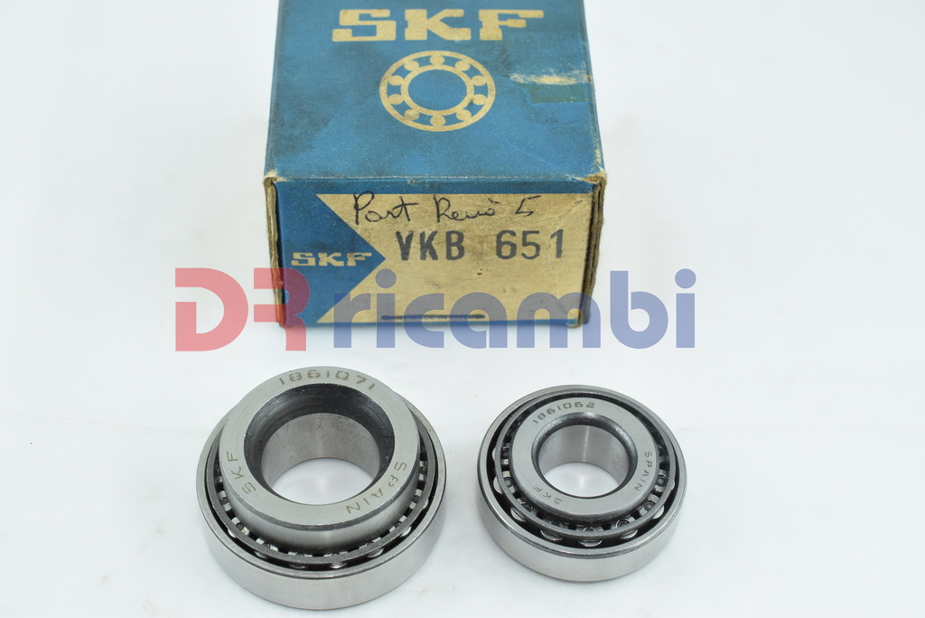 KIT CUSCINETTI RUOTA POSTERIORE R4 R5 845 R6 R8 R10  SKF VKB 651 1861062 1861071