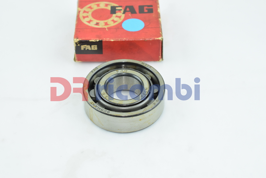 CUSCINETTO A RULLI PIAGGIO VESPA 125 PRIMAVERA FAG SKF N204 635217 - D. 20x47x14