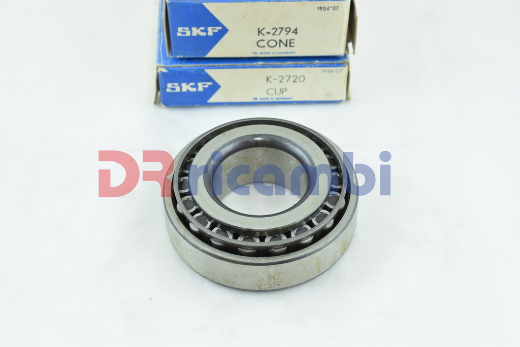 CUSCINETTO A RULLI CONICI ANT RUOTA PER IVECO SKF K2794/K2720  D. 36.5x76.2x25.8