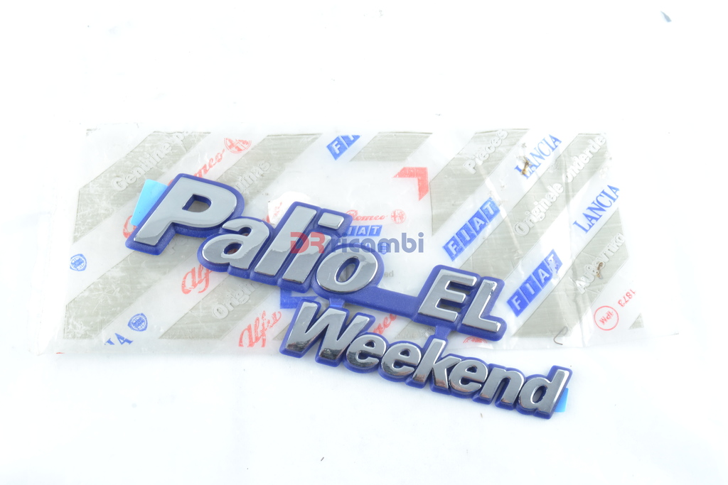 LOGO FREGIO SIGLA MODELLO SCRITTA POST &quot; PALIO EL WEEKEND &quot; FIAT PALIO  46436953