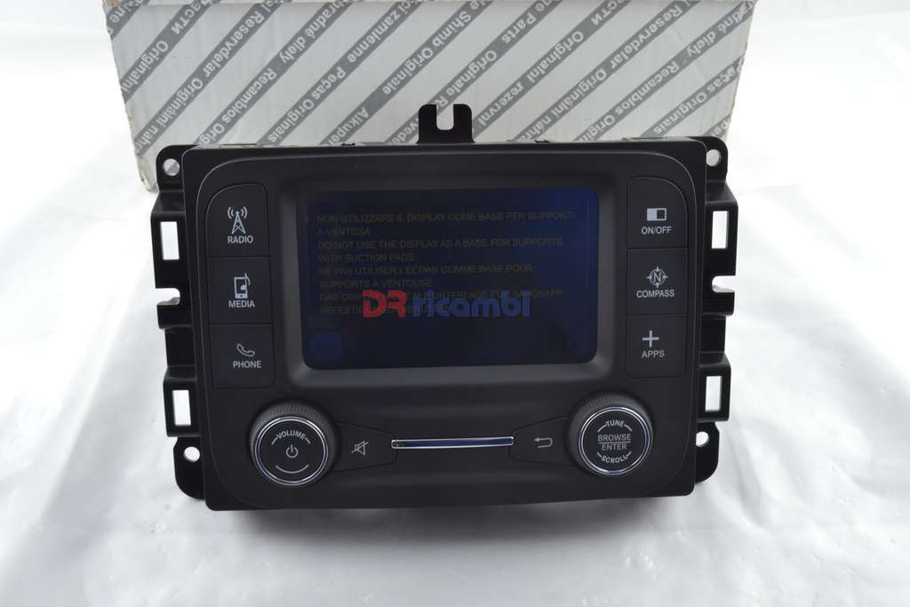 RADIO AUTORADIO NAVIGATORE ORIGINALE JEEP RENEGADE Dal 2014 &gt; 2018 - 735659467