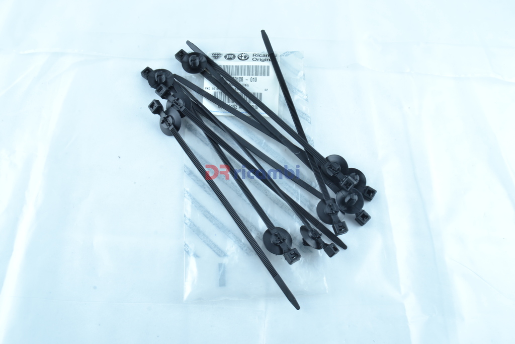 KIT DA 10 FASCETTE FISSAGGIO CAVI ACCESSORI VARI FIAT LANCIA ALFA ROMEO 46803108