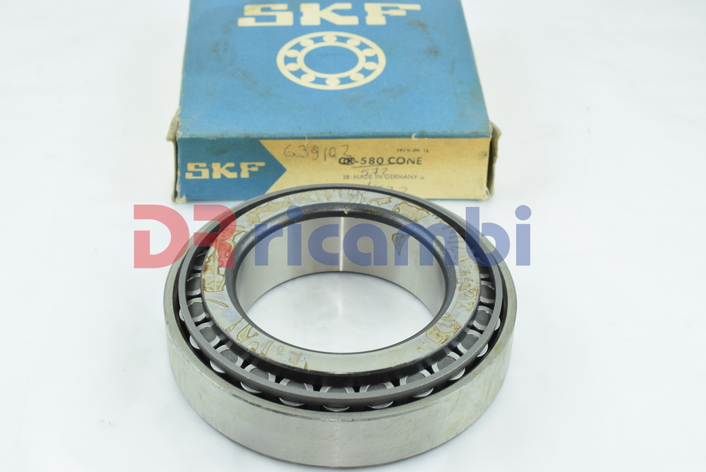 CUSCINETTO A RULLI CONICI PIGNONE DIFFERNZIALE SKF 580/572 - D. 82.5x140x36.5