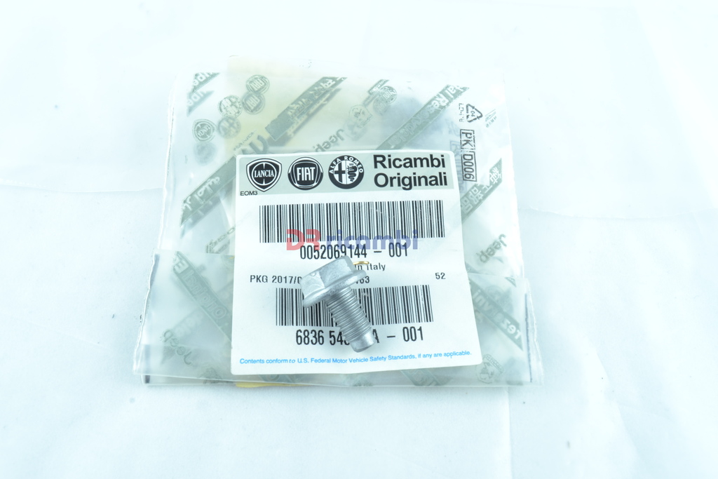 VITE PERNO BULLONE M8x15 CERNIERA TIRANTE PORTA ANT FIAT 500X - 52069144