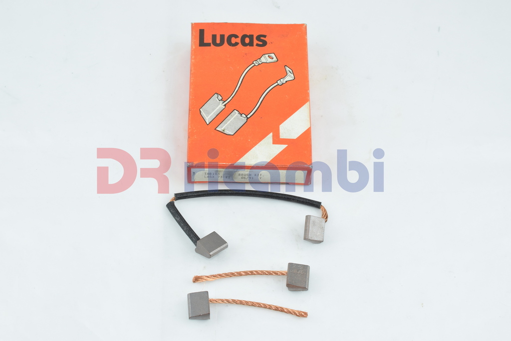 SPAZZOLE MOTORINO AVVIAMENTO FIAT UNO DISEL 127 DISEL - LUCAS TAB103 LASX73-41