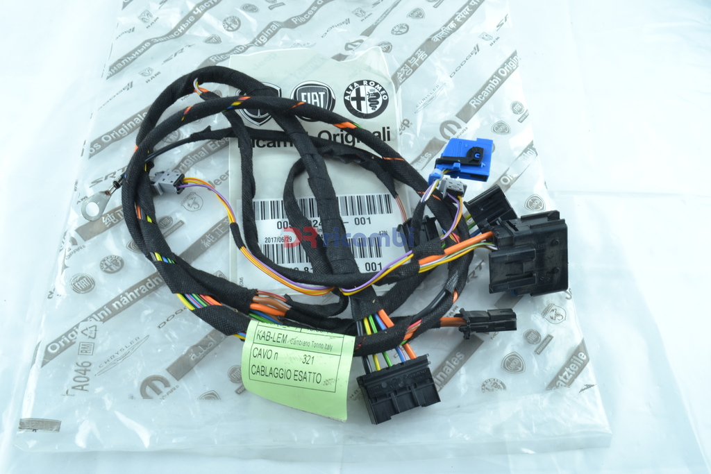 INSIEME CAVI CABLAGGIO ELETTRICO RISCALDATORE FIAT PUNTO ALFA MITO - 55702432