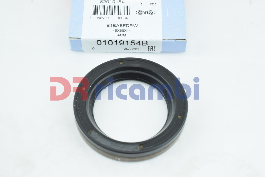 PARAOLIO ANELLO DI TENUTA DIFFERENZIALE MERCEDES E 280 E S 01019154B D. 45x65x11