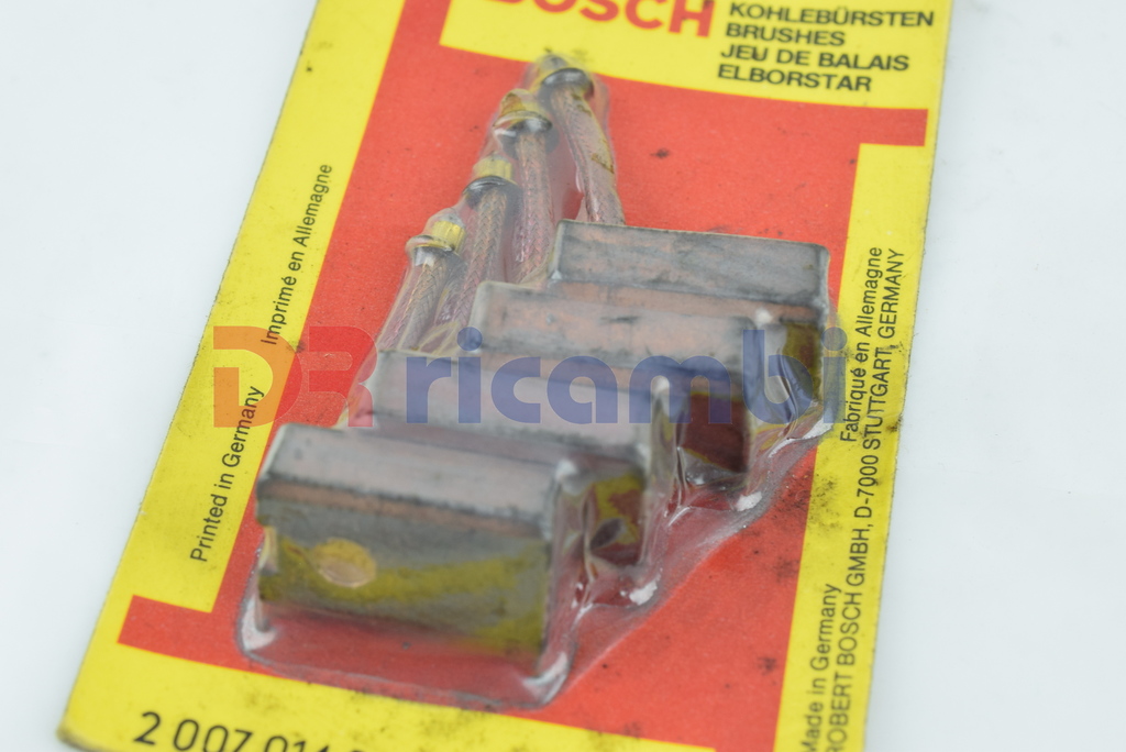 KIT  SPAZZOLE MOTORINO AVVIAMENTO PER MERCEDES-BENZ 123 T1 - BOSCH 2007014053